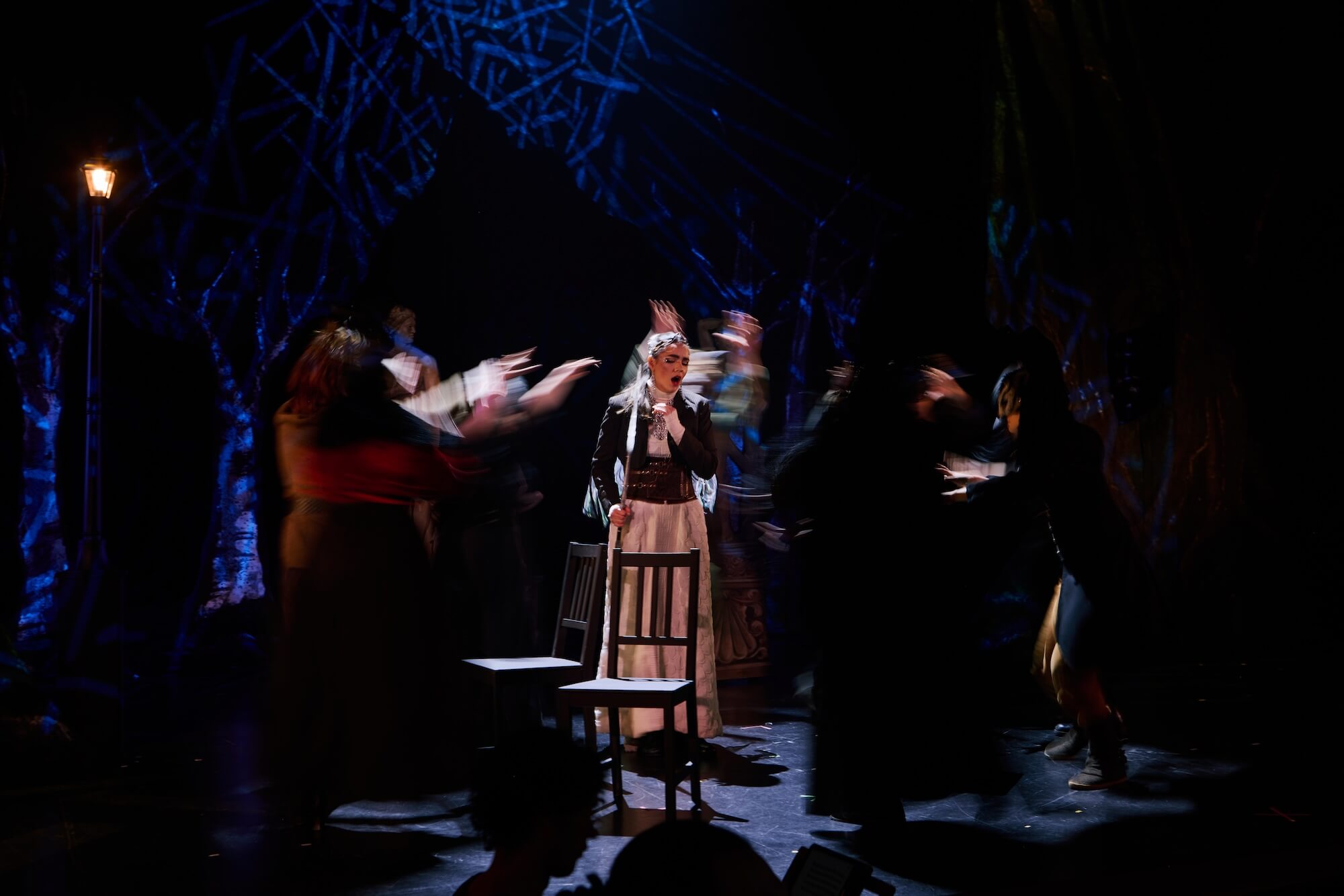 Zoe McCormick performing in Alcina with McGill Opera